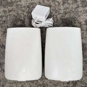 2 Orbi RBR50v2 & RBR50v2 Router Bundle and 1 Power Supplie Factory Reset